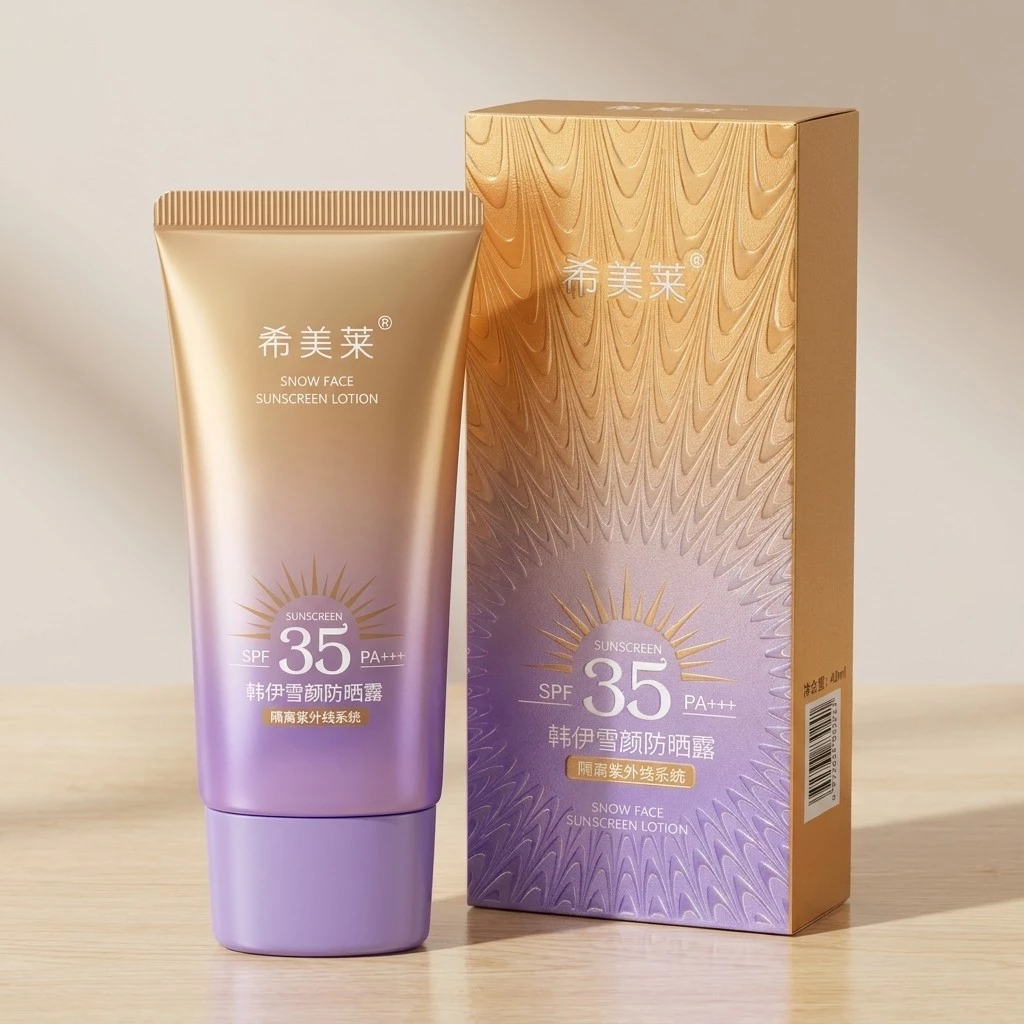 กันแดดผิวหน้า หลอดม่วง [ของแท้ มีเลขจดแจ้ง] หน้าเงา เงาม่วง ฉ่ำวาว SPF35+PA+++ สกินแคร์ ผิวหน้า thumbnail 4