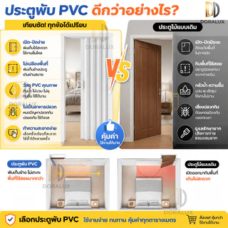 สวยงามทันสมัย ประหยัดพื้นที่ ประตูพับ PVC ฉากกั้นห้อง เปิด–ปิดเงียบ ไม่เสียงดัง ไร้กลิ่น ประตูบานเลื่อน ฉากกั้นห้อง PVC