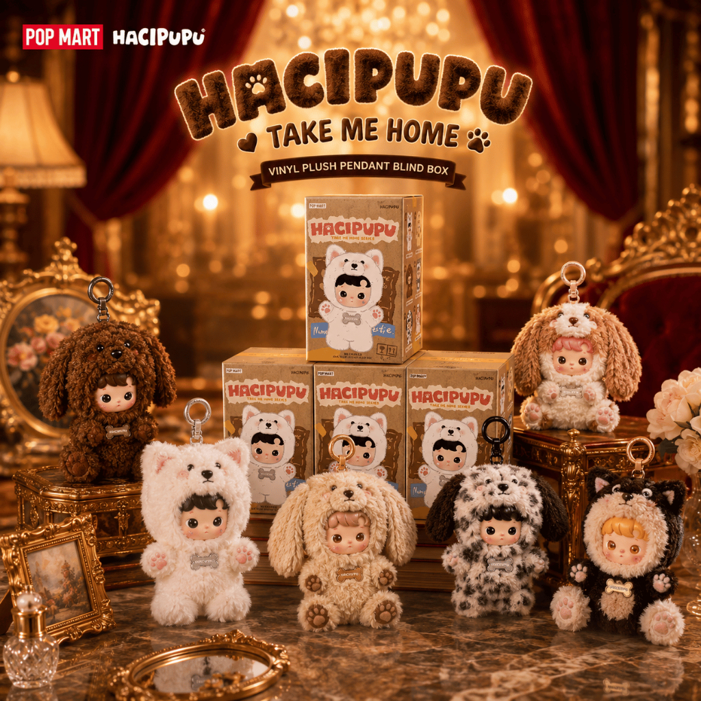(พร้อมส่ง) Hacipupu Take Me Home 🏡🐶 พวงกุญแจน้องหมาสุดฮีลใจ คอลใหม่ล่าสุด