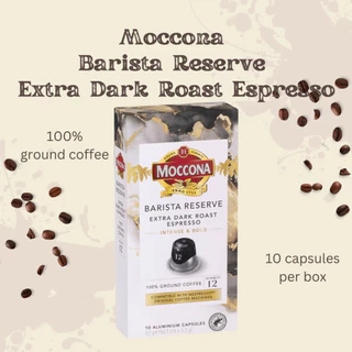 มอคโคน่า กาแฟแคปซูลอะลูมิเนียม 1 กล่อง มี 10 แคปซูล Coffee Aluminium Capsule