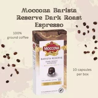 มอคโคน่า กาแฟแคปซูลอะลูมิเนียม 1 กล่อง มี 10 แคปซูล Coffee Aluminium Capsule