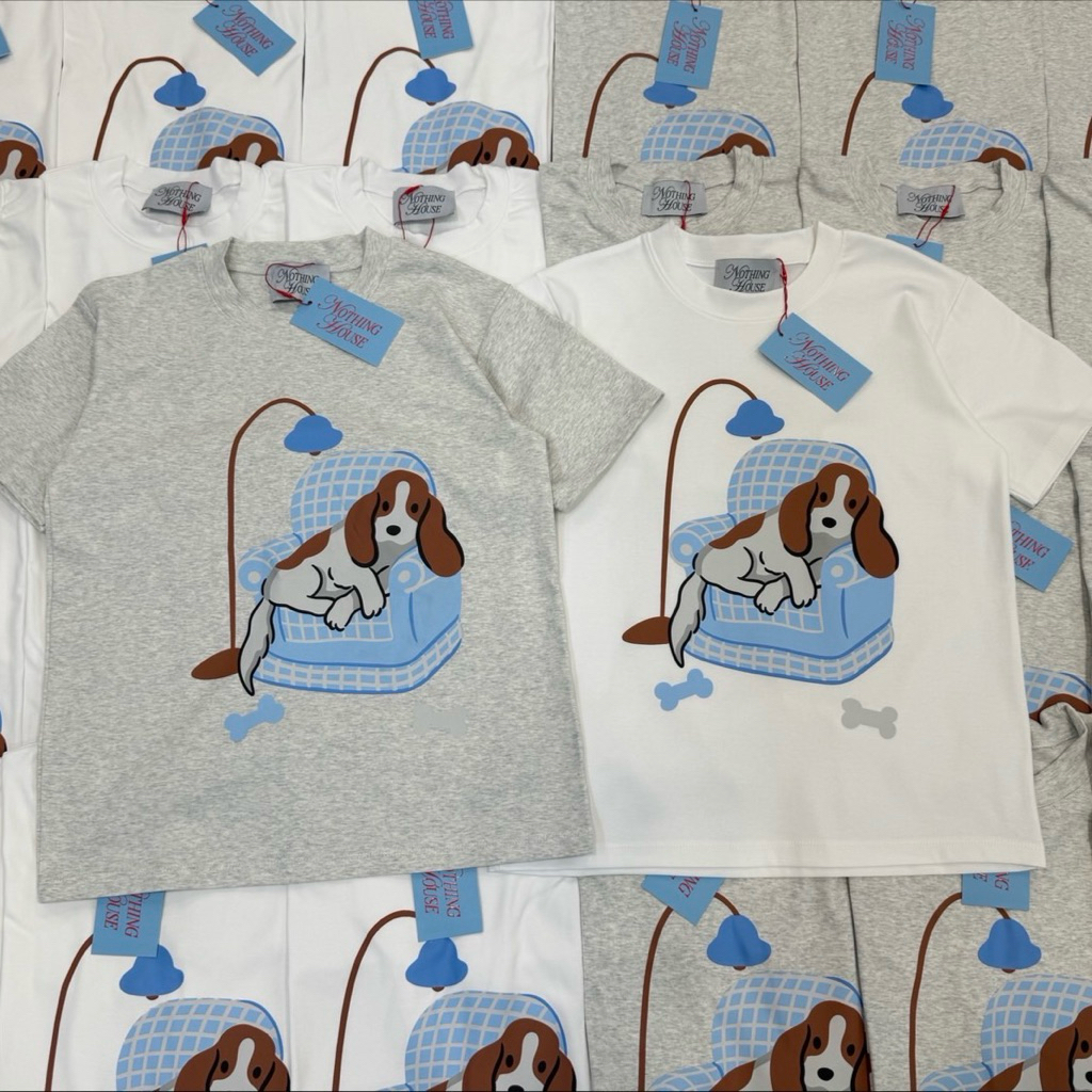 รวมเสื้อยืดป้าย Nothing house/Unreal ทรงOversize
