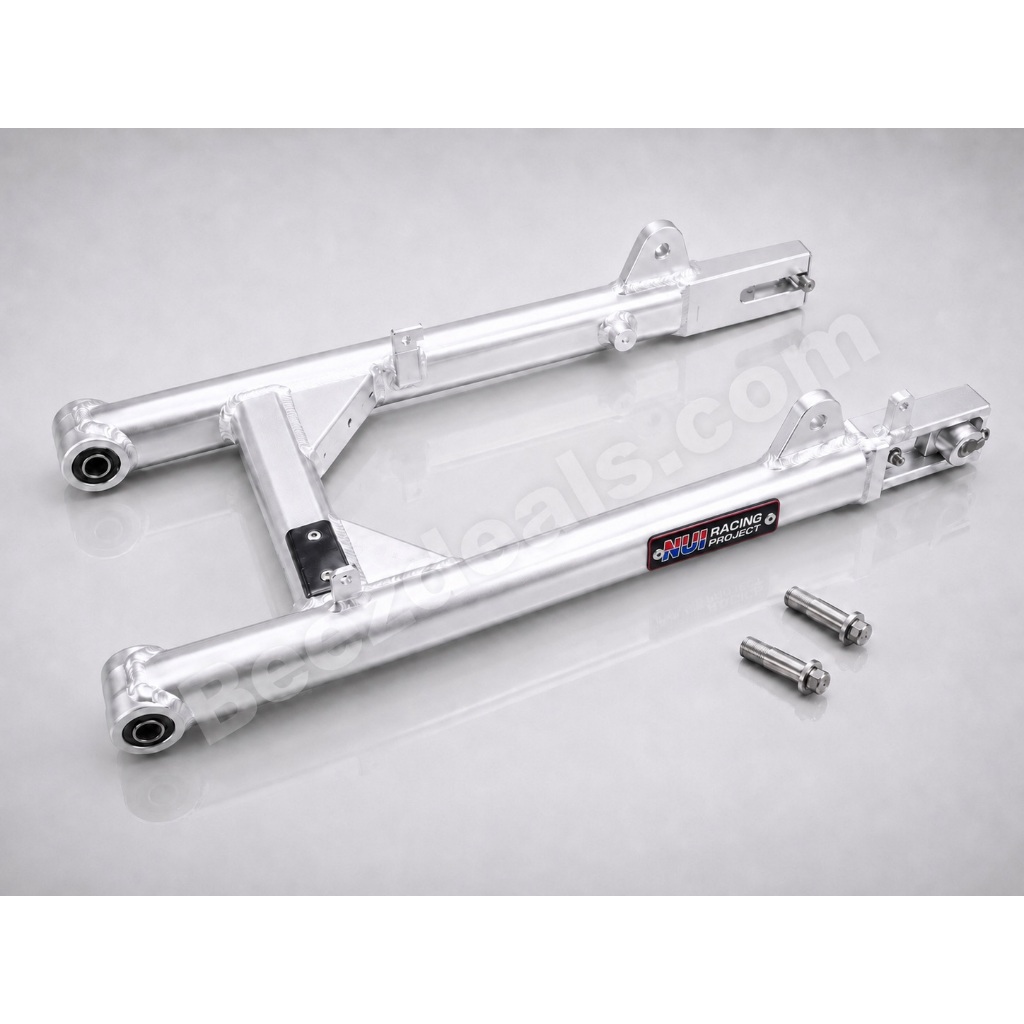 NUI RACING PROJECT สวิงอาร์ม อลูมิเนียม สีเงิน Honda CT125
