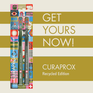 CURAPROX แปรงสีฟัน คูราพรอกซ์ รุ่น CS 5460 Recycled Edition สำหรับผู้ใหญ่ (จำหน่ายแบบคู่)