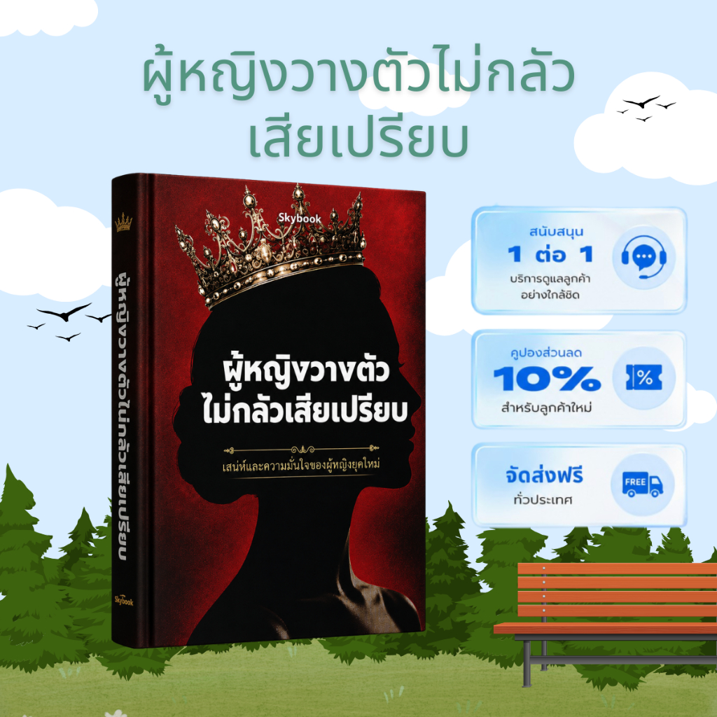 [หนังสือเล่มใหม่] ผู้หญิงวางตัวไม่กลัวเสียเปรียบ