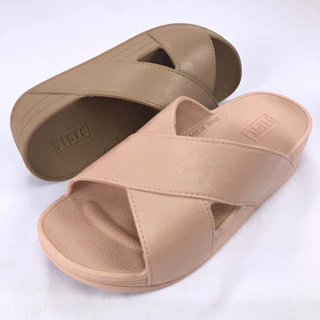 Cior.shop รองเท้าลำลองสตรีรองเท้าแตะแอร์น้ำหนักเบา 1761-36-40