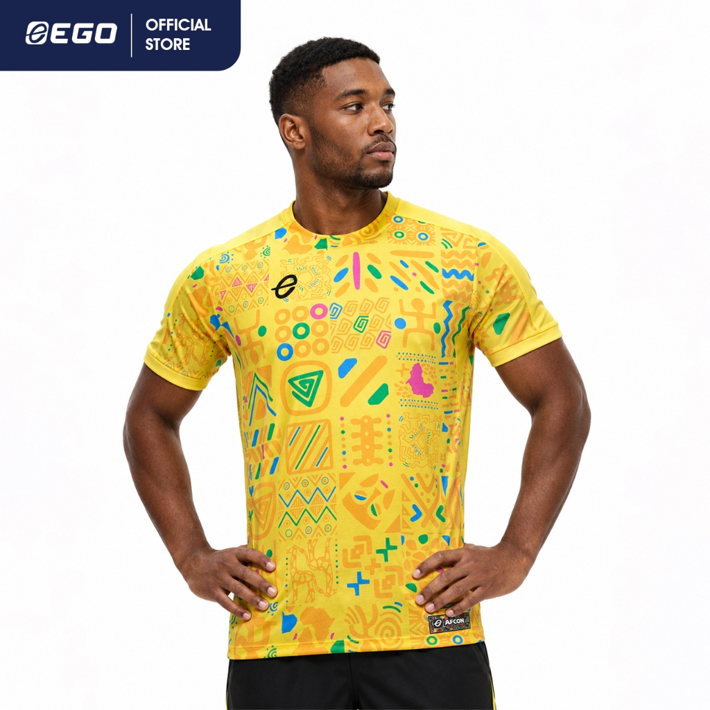 EG5155 เสื้อคอกลมพิมพ์ลายAFCON-YUTACAN (EGO SPORT)
