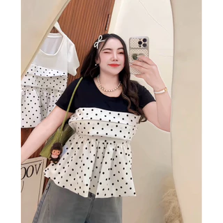 🌈เสื้อคอกลมบอลลูนสาวอวบน่ารัก(จ11)🌈#สาวอวบ