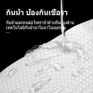 Nicedays ม่านห้องน้ำ ม่านห้องน้ำ shower curtain ใช้ในห้องน้ำกั้นอาบน้ำ กันน้ำ กันเชื้อร พร้อมห่วงตะขอ