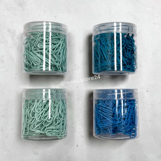 🔥พร้อมส่ง ใน 🇹🇭🔥 wasu.store24 WS059 คลิปหนีบกระดาษ เอกสาร แข็งแรงทนทานใช้งานง่าย หลากสี