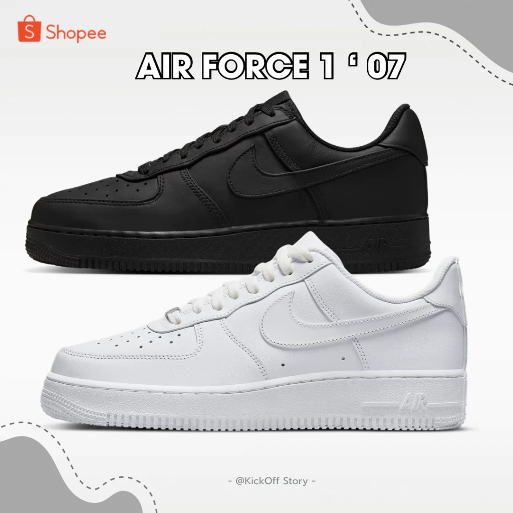 !!พร้อมส่งจากไทย!! Nike รองเท้าผู้ชาย Air Force 1 '07
