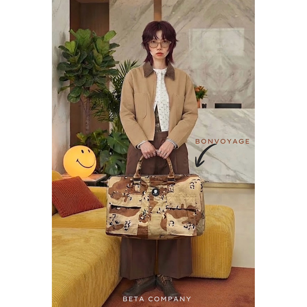 กระเป๋าเดินทางจากเสื้อทหารจริง Bon voyage By Beta Company