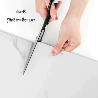 PLS สติ๊กเกอร์ติดผนัง มีกาวในตัว กันน้ำมัน กันน้ำ ลายสวย ติดห้องครัว ห้องน้ำ เช็ดทำความสะอาดง่าย