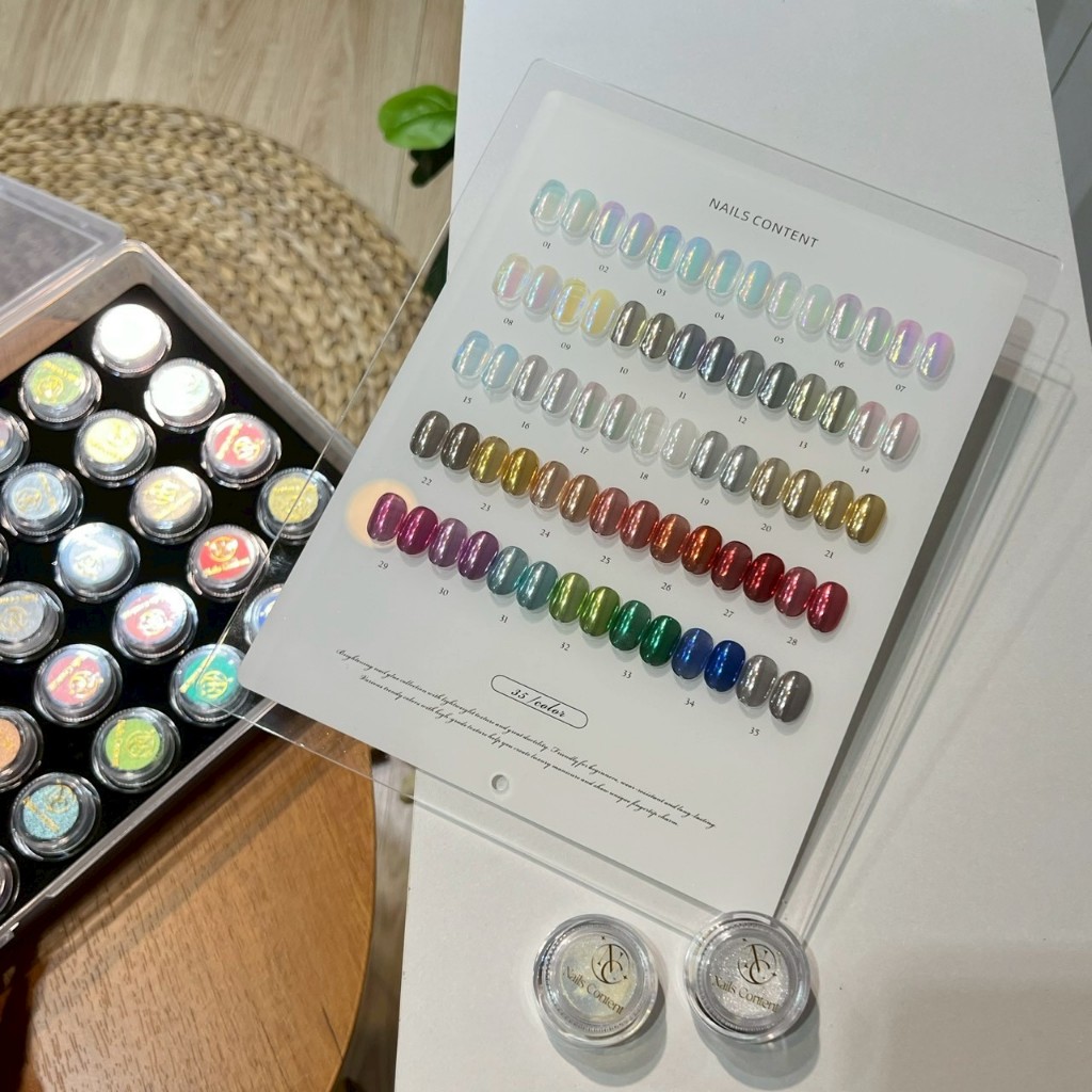 ยกเซตผงขัด Nails Content  35 สี พร้อมชาร์จ มาใหม่
