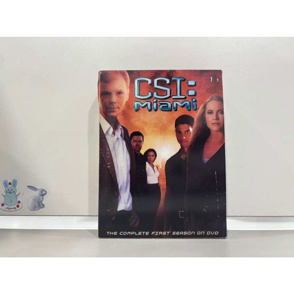 7 DVD MUSIC  ซีดีเพลงสากล    CSI: Miami The Complete First Season DVD set    (D18K10)