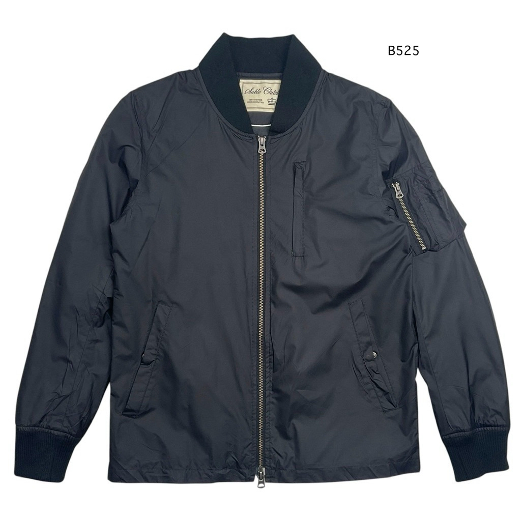 เสื้อแจ็คเก็ตผ้าร่ม Sable Clutch MA-1 Jacket Bomber  Size M