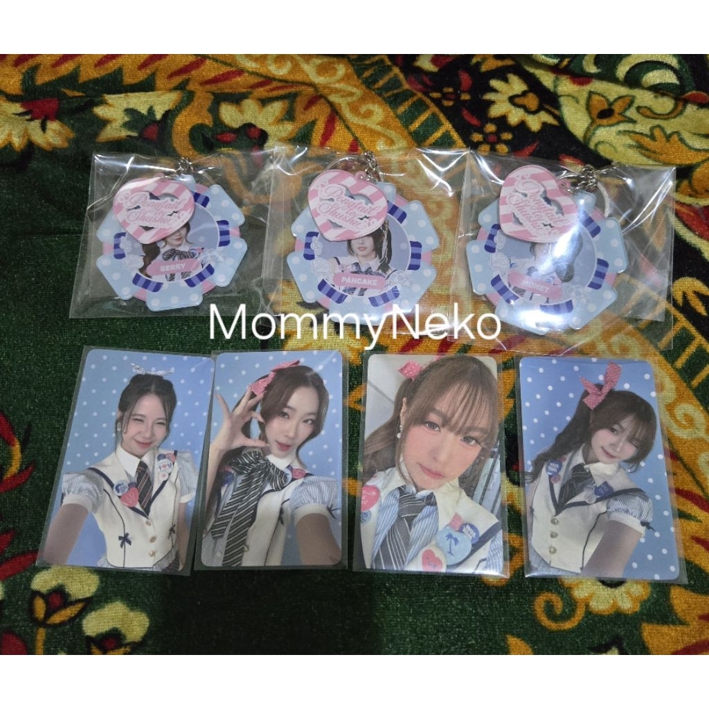 BNK48 พวงกุญแจ- Selife Card จากAir Freshener("Ponytail to Shushu")