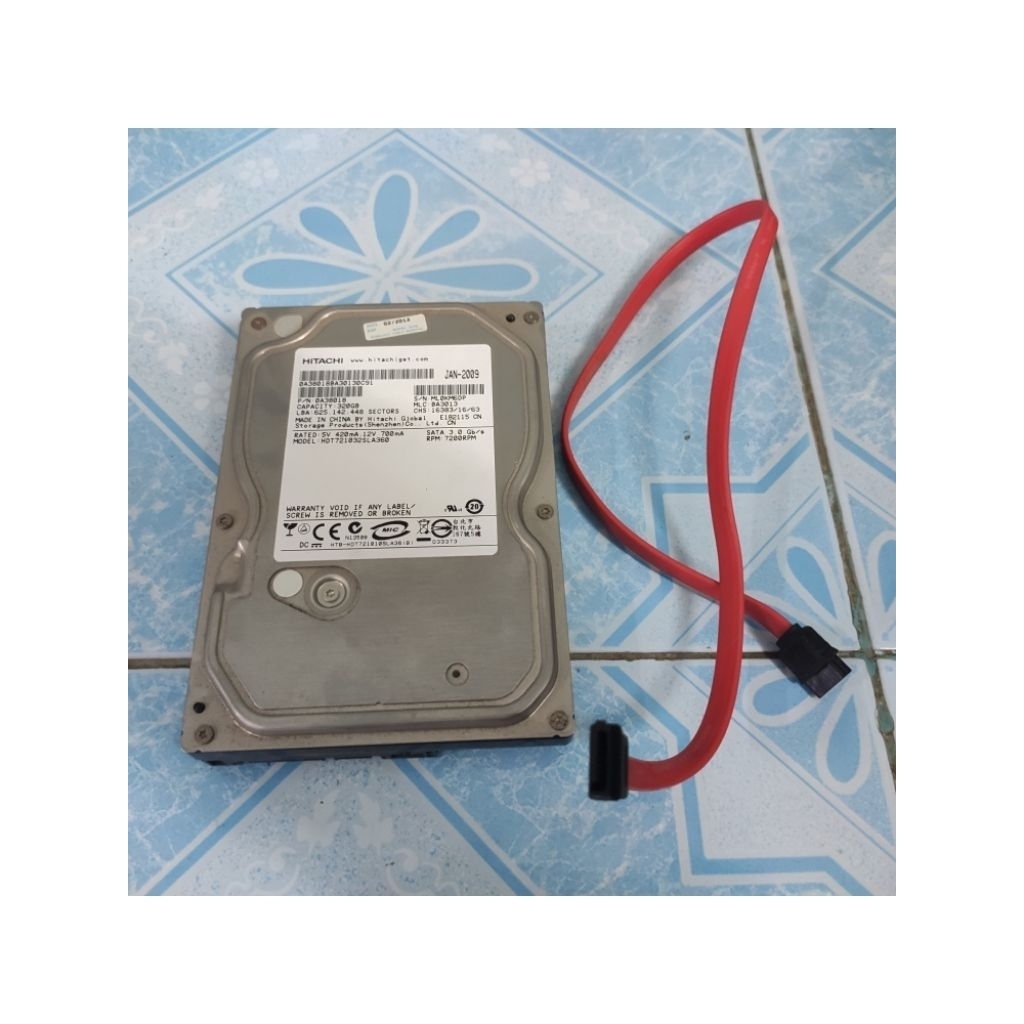 Hitachi HDD 7200 rpm 320 GB(มือสอง)
