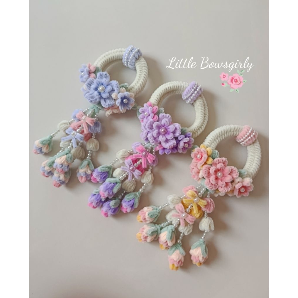 พร้อมส่ง พวงมาลัยลวดกำมะหยี่ มีหลายแบบ หลายสี สำหรับวันแม่ วันพ่อ วันครู ไหว้พระ และทุกเทศกาล ถ่ายจากรูปสินค้าจริง No AI