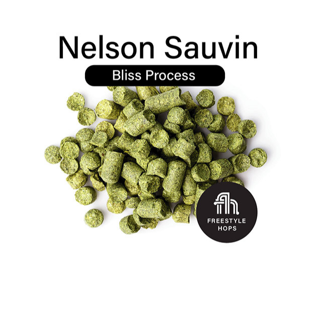Nelson Sauvin Hops (Bliss Process) – Freestyle Hops, New Zealand - 1KG