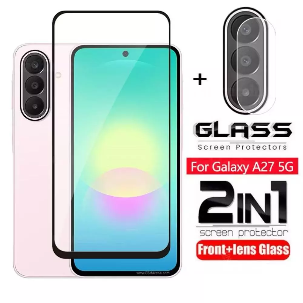 ฟิล์มกระจก แบบเต็มจอ Samsung A27 A57 A37 A07 A17 A56 A26 A36 S25FE S24FE S23FE รุ่นกาวเต็มแผ่น