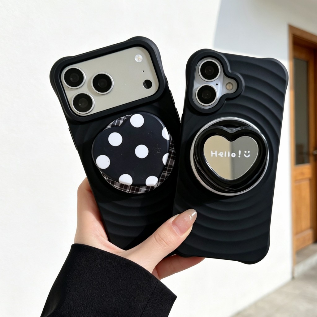 Rippleดำ เคสกำมะหยี่ ชาร์จได้ เคสซิลิโคน รุ่น 17pro max 17air 16 promax 15 promax 14 promax 13 promax 14plus i11