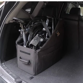 กล่องเก็บของ พับได้ สําหรับจักรยานพับ Brompton Pikes Royale Camp Crius Trifold