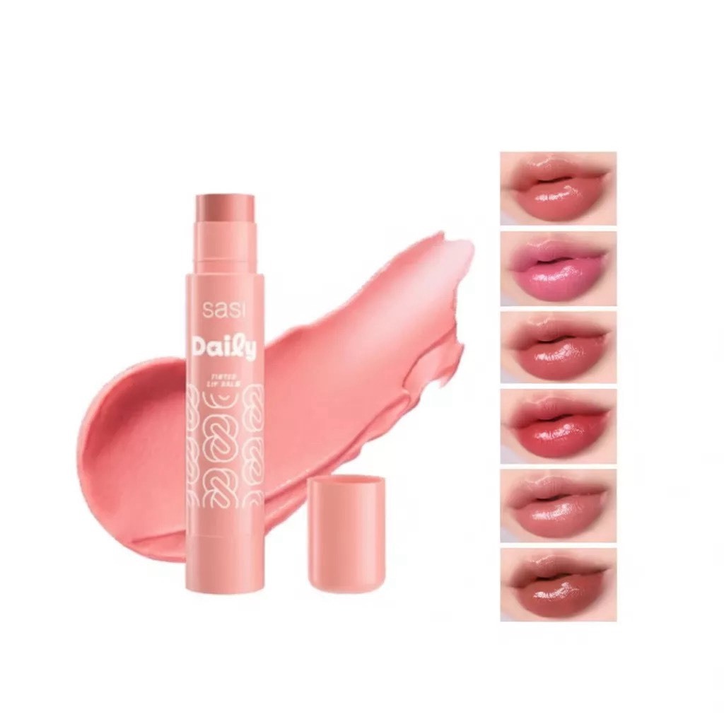 SASI Daily Tinted Lip Balm 3.5g ทินท์เนื้อบาล์ม ศศิ บำรุงล้ำลึก มอบสีระเรื่อธรรมชาติ