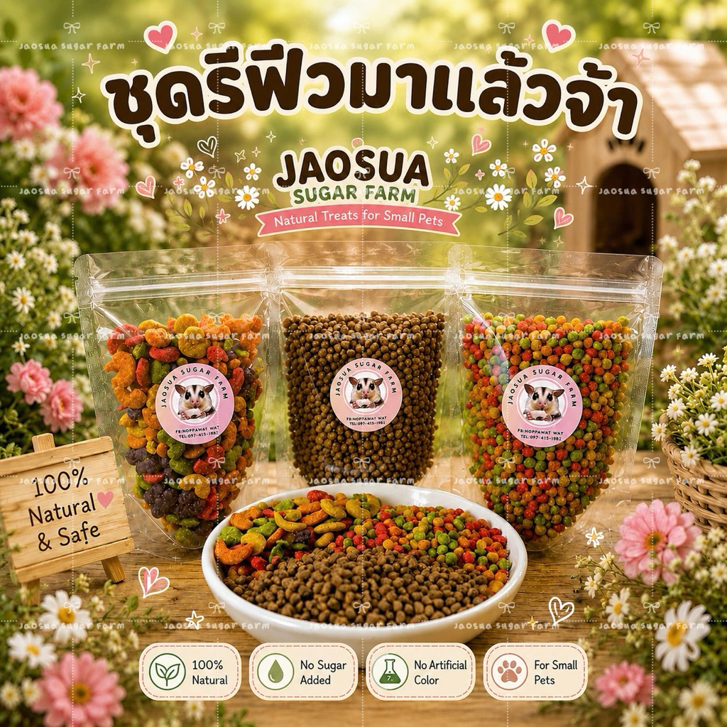 🦗✨ชุดรีฟิวส์มาแล้วจ้า มาซูริ แมลงอัดเม็ด ผลไม้อัดเม็ด 🍊🍌🍏
