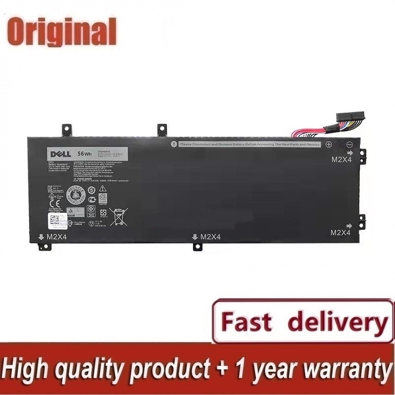 BATTERY-NOTEBOOK แบตเตอรี่โน๊ตบุ๊ค (แท้) ของแท้ H5H20 56Wh (สำหรับ XPS15 9560, 9570 Precision 15 552