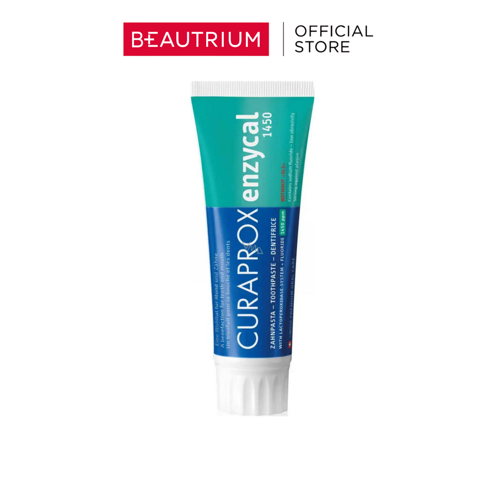 CURAPROX Enzycal 1450 75ml ยาสีฟัน 112g