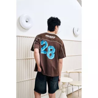 Niyom Jeans collection Mickey Mouse : รุ่น JS-D001 เสื้อ Jersy ผ้าโพลีเอสเตอร์