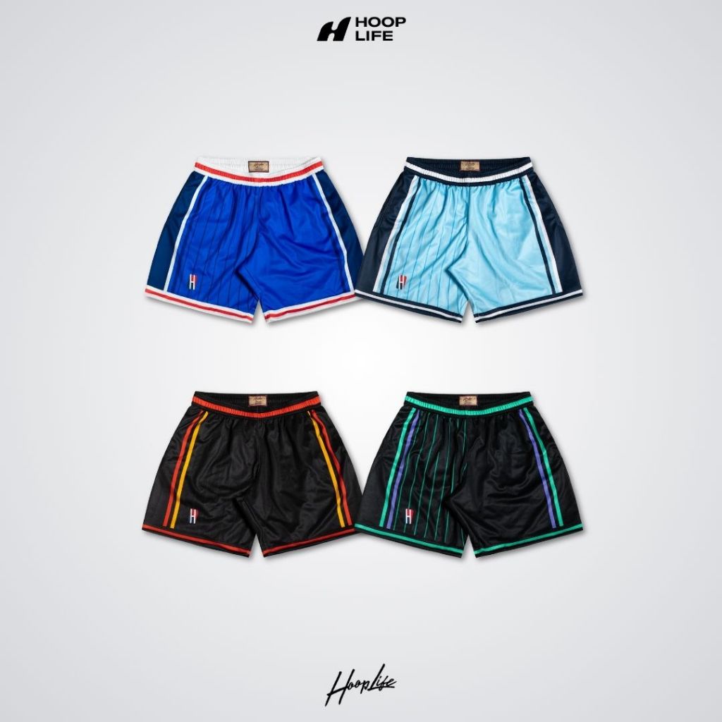 กางเกงขาสั้น กางเกงแฟชั่นเนวสตรีท Hooplife Starter Shorts ” World Cup 2.0 ” Collection