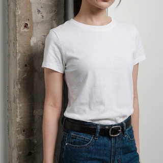 Blair round neck top Basicselected เสื้อยืดคอกลม เนื้อผ้า premium cotton