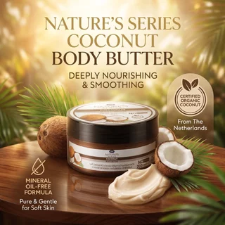 Boots Nature'S Series Body Butter เนเจอร์ส ซีรีส์ บอดี้ บัตเตอร์ โลชั่น 200 มล.