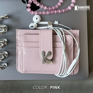 KAPPABKK "K" Signature Cardholder กระเป๋าใส่บัตร โลโก้ตัว K ดีไซน์เก๋แต่มีสไตล์