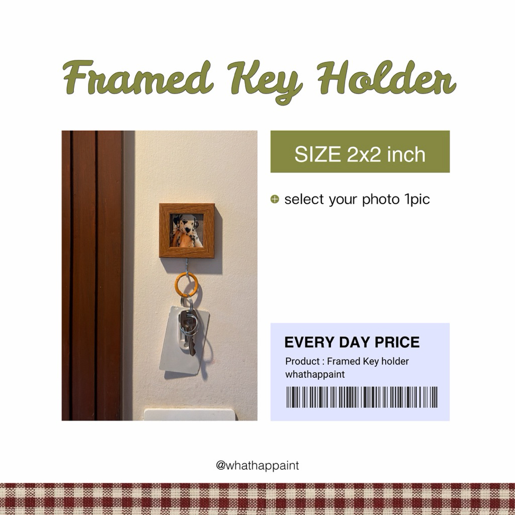 Framed Key holder ,ที่แขวนกุญแจ , กรอบรูปกุญแจ