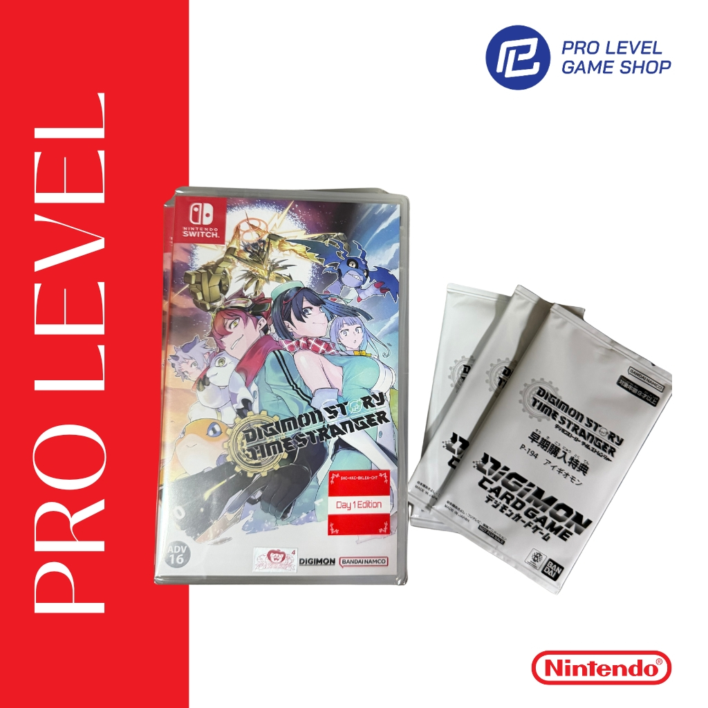[แถมการ์ด][Nintendo Switch1/2] [มือ1] Digimon story time stranger