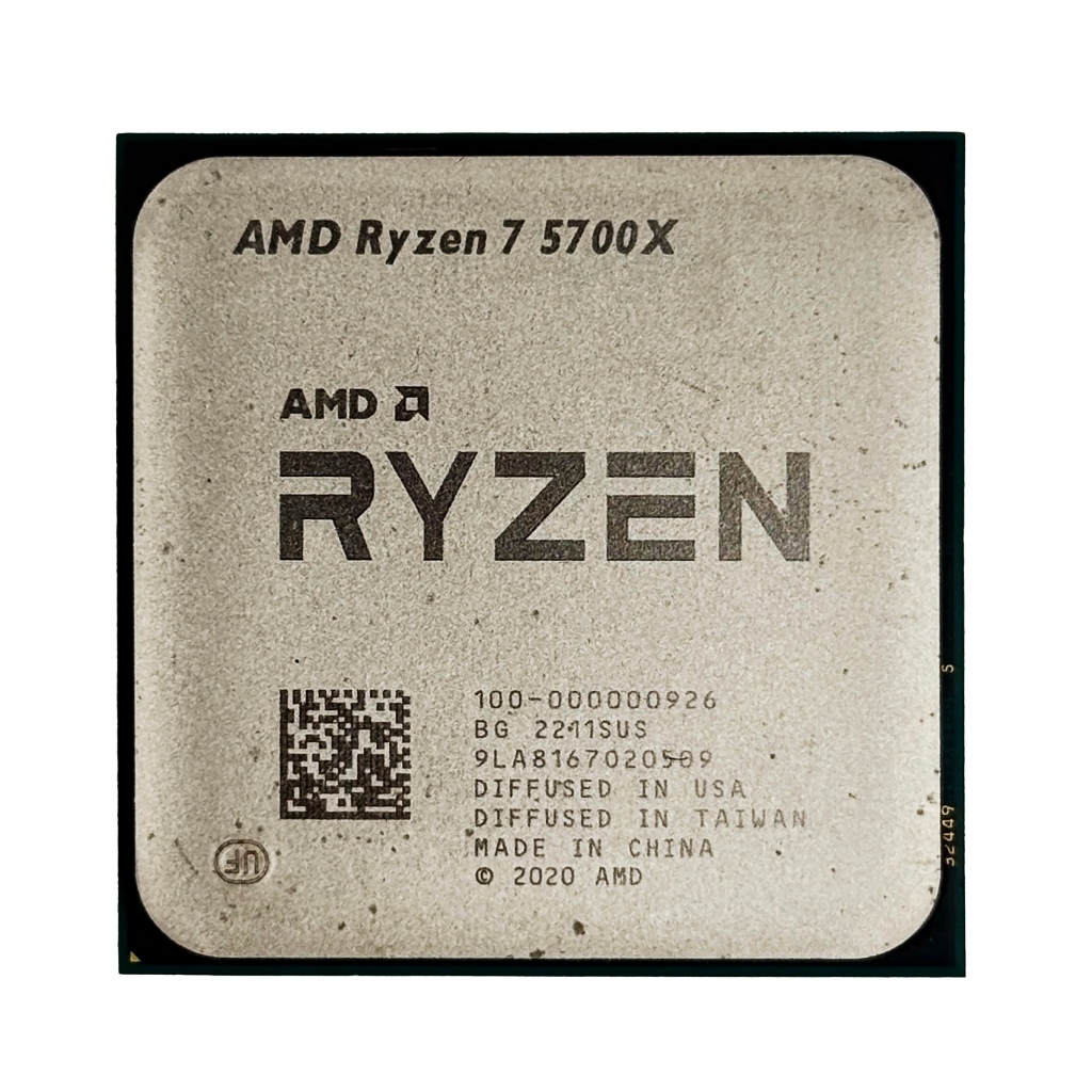 [มือสอง] ซีพียู AMD Ryzen 7 5700X (8C/16T) AM4 ใช้งานปกติ ประกันร้าน 90 วัน