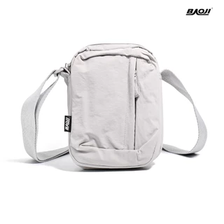 BAOJI บาโอจิ กระเป๋าสะพายข้างกันน้ำ รุ่น BBJRBT-006 Crossbody Bag กระเป๋ามินิ น้ำหนักเบา ใส่มือถือได้ ปรับสายได้ Unisex