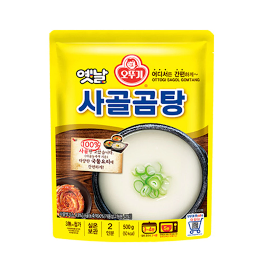 Ottogi Beef Bone Soup 500g | ซุปกระดูกวัวเกาหลี 500ก. | 오뚜기 사골곰탕 500g from woori