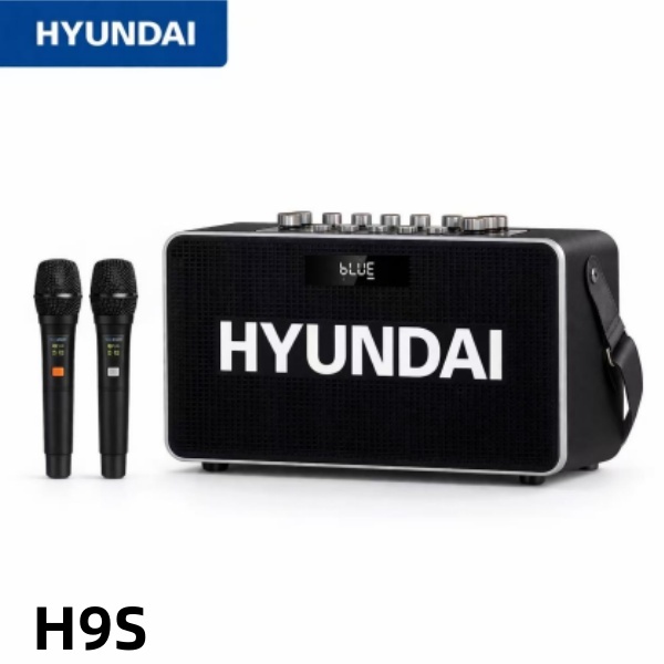 ลำโพง HYUNDAI รุ่นH9S 200W ซับวูฟเฟอร์ 6.5 นิ้ว เบสแรงกระหึ่ม เชื่อมBluetooth + OTG ไลฟ์สดได้มีซาวด์