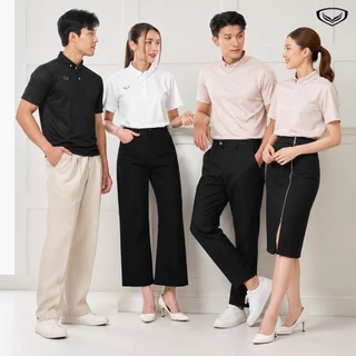 GRAND SPORT เสื้อคอปกสีล้วน (สีใหม่) รหัส : 012261