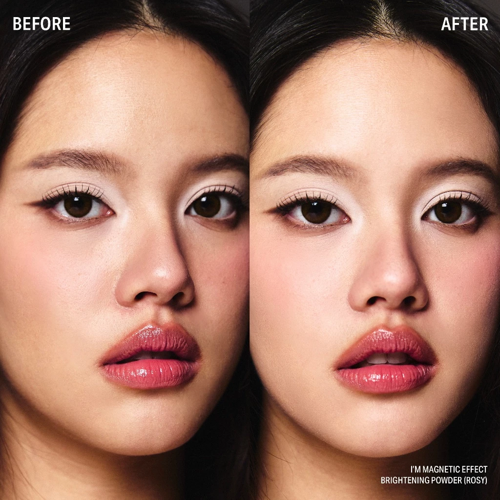 I’M Magnetic Effect Brightening Powder 10g | แป้งฝุ่นสกินแคร์ เซ็ตเมคอัพ 0% ทัลคัมและซิลิโคน thumbnail 6