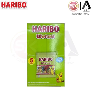 Haribo ฮาริโบ้ วุ้นเจลาตินสำเร็จรูป 14 กรัม x 12 ซอง