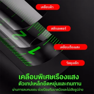 ตลับเมตร 5/7.5/10 เมตร เทปวัดเรืองแสง สายวัด หน้ากว้าง 25 มม. สเกลชัดเจน ตัวเลขใหญ่ วัดแม่นยำ ล็อคอัตโนมัติ พกพาสะดวก