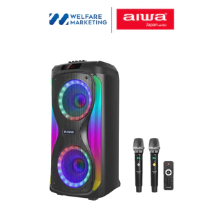 [ผ่อน 0%] AIWA PSP-808A Party Speaker ลำโพงบลูทูธปาร์ตี้