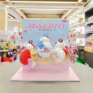 พร้อมส่ง🇹🇭 MTA. Martube Hello Kitty Fun Sports Aromatherary Plush Keychain Blind Box（กด6ชิ้น=1box）