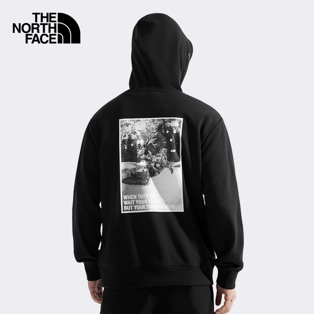 THE NORTH FACE هودي Freeride Graphic للجنسين — أسود