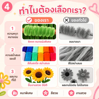 (100pcs) สินค้าพร้อมส่ง ลวดกำมะหยี่ DIYลวดขน ลวดสี ลวดประดิษฐ์ ลวดดอกไม้ แยกสี สร้างสรรค์งานประดิษฐ์ต่างๆสำหรับงานฝีมือ